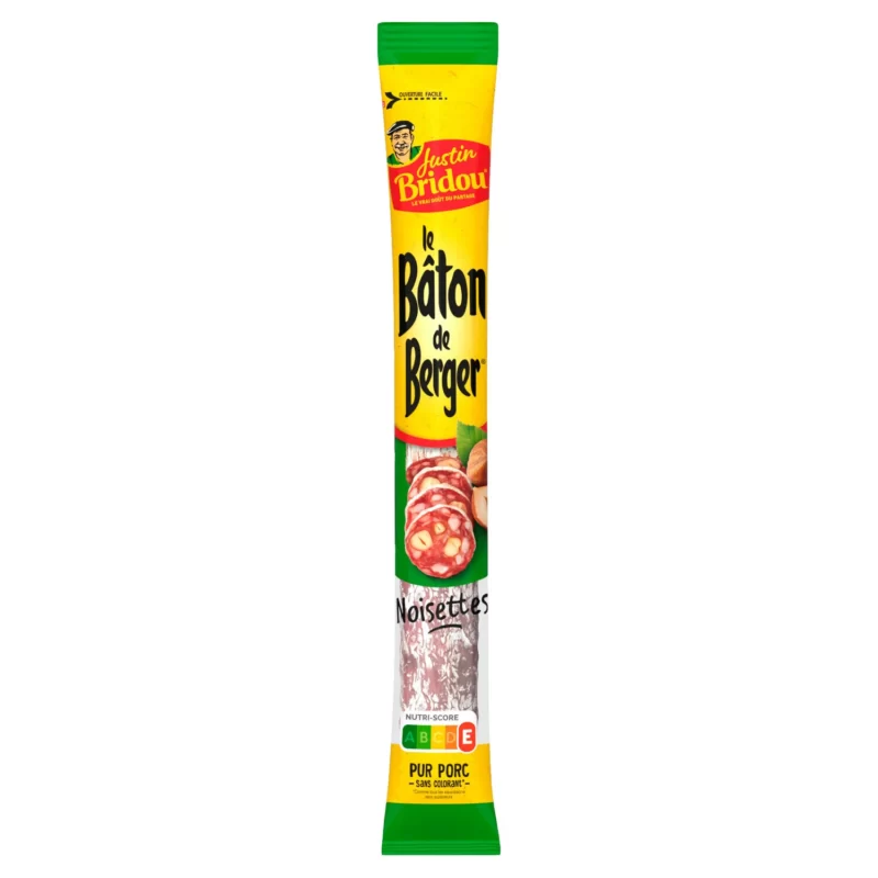 image Saucisson sec noisette JUSTIN BRIDOU