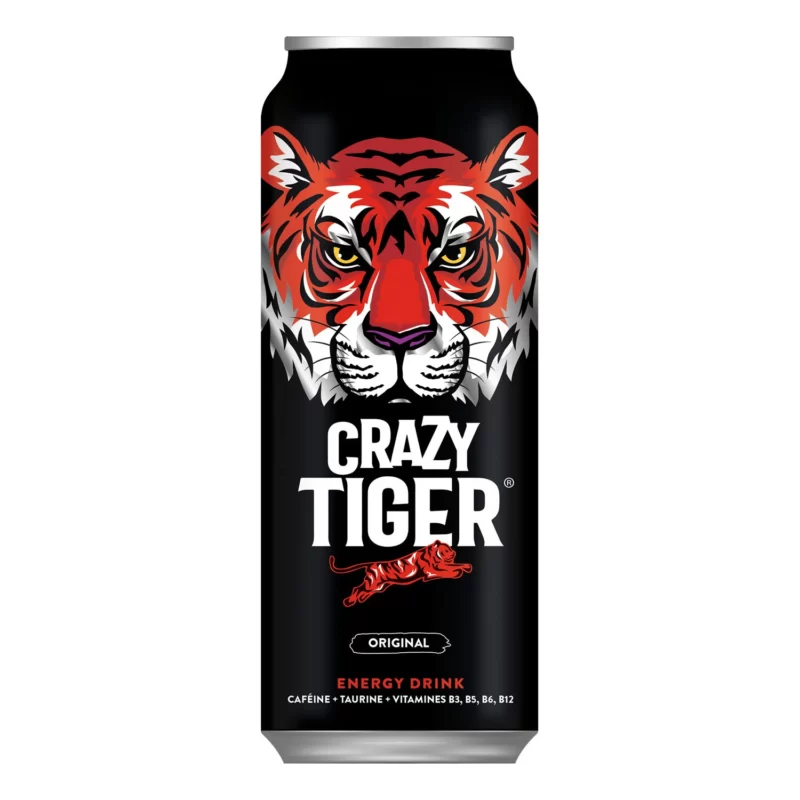 Image canette CRAZY TIGER