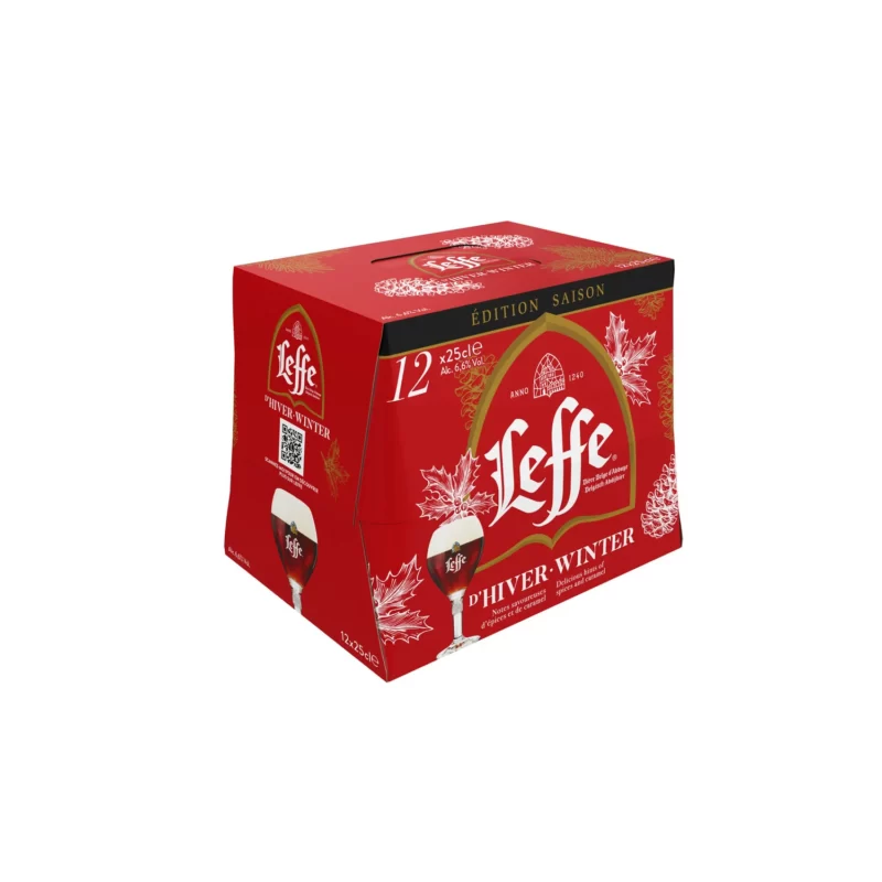 Image de Bière LEFFE de Noël 12x25cl