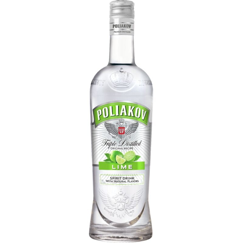 Image de la Vodka Lime POLIAKOV 70cl