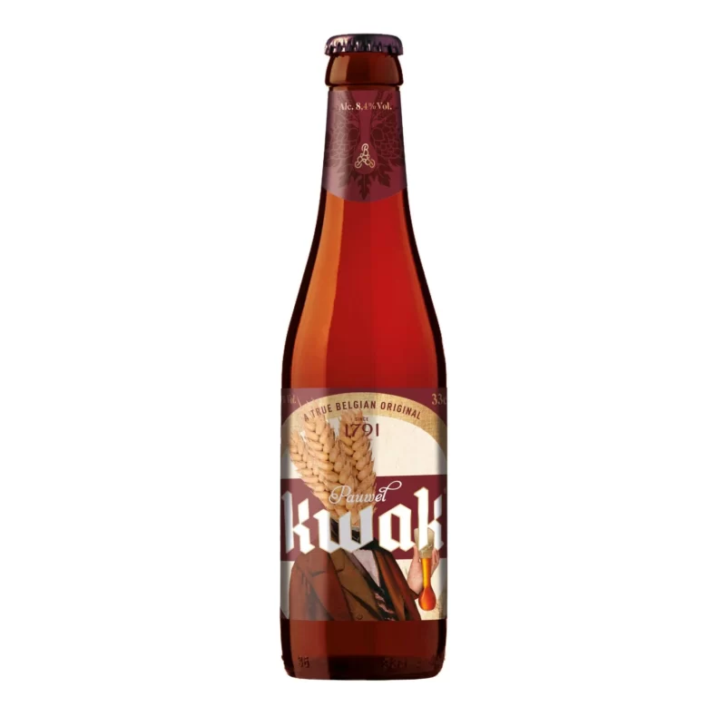 image de la Bière Ambrée KWAK 33cl