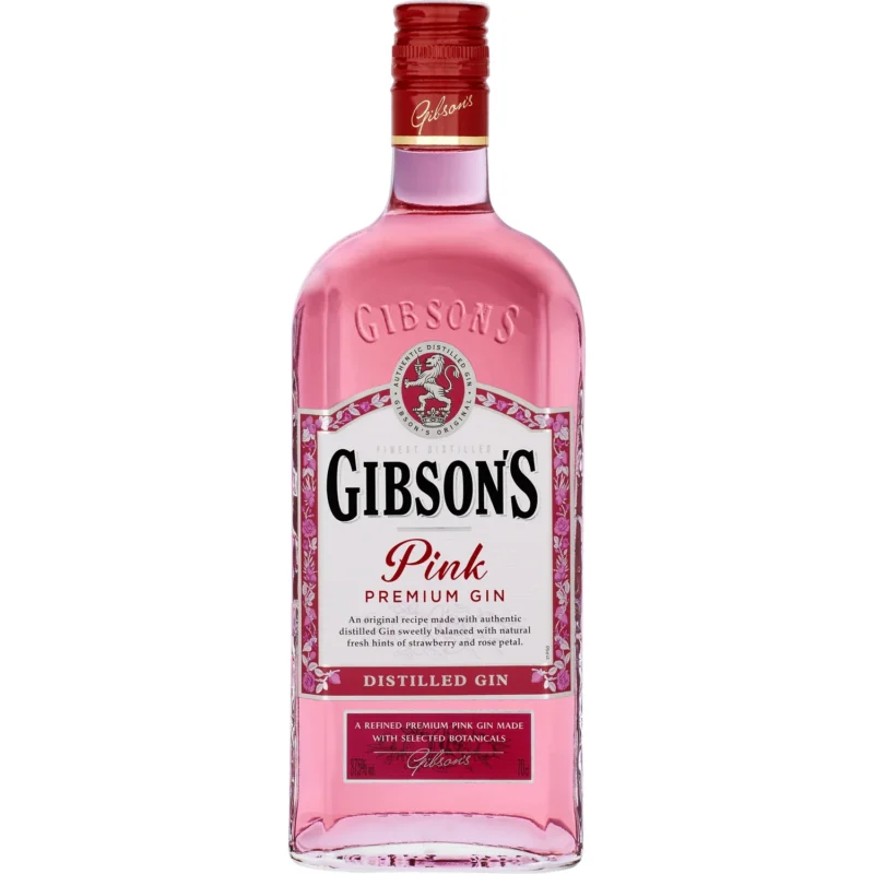image du Gin pink GIBSON'S 70cl